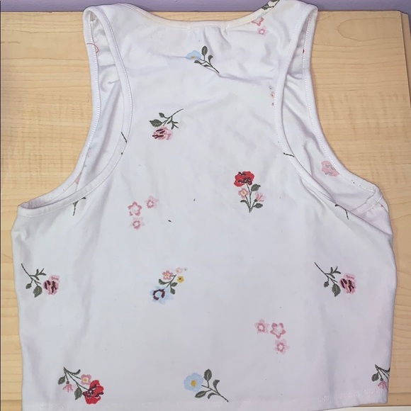 Ardenes cropped floral tank - Picture 3 of 3